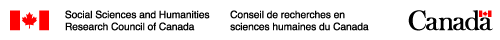 Social Sciences and Humanities Research Council of Canda (SSHRC)